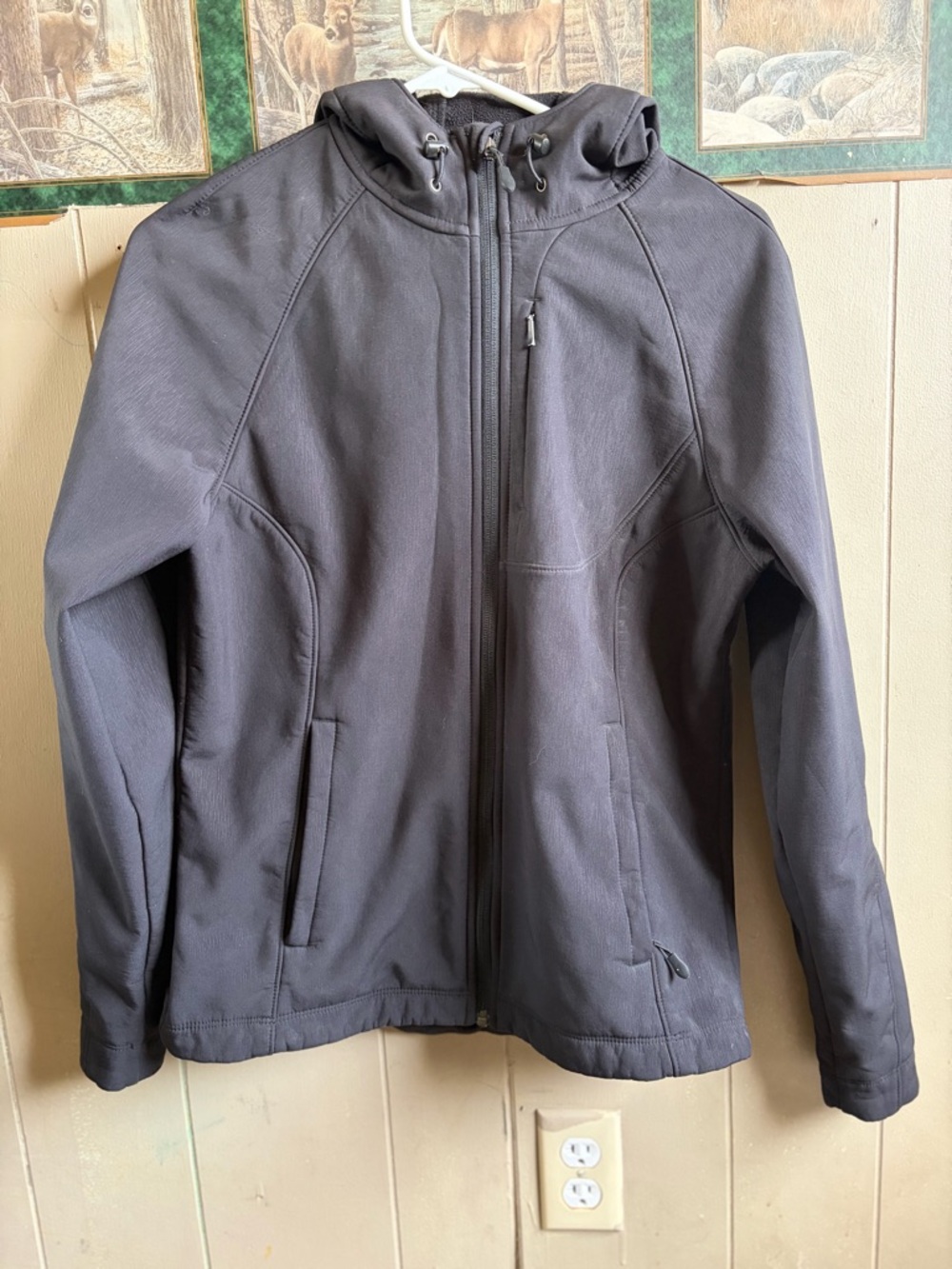 Kirkland Signature Dark Gray Fleece-Lined Jacket